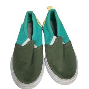 Boys green and yellow casual